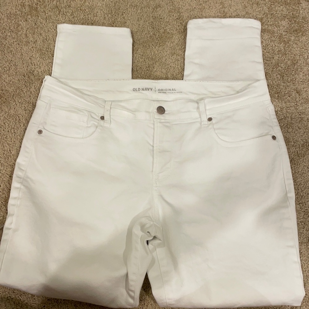 Old Navy White Jeans